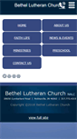 Mobile Screenshot of bethellutheranchurch.com